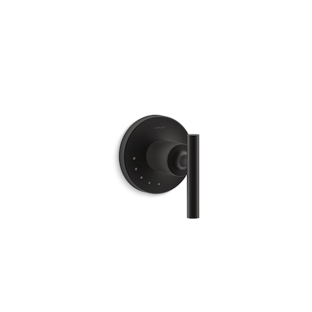 Kohler Valve Trim W/ Lever Handle For Volume Control Valve, Requires Valve T14490-4-BL